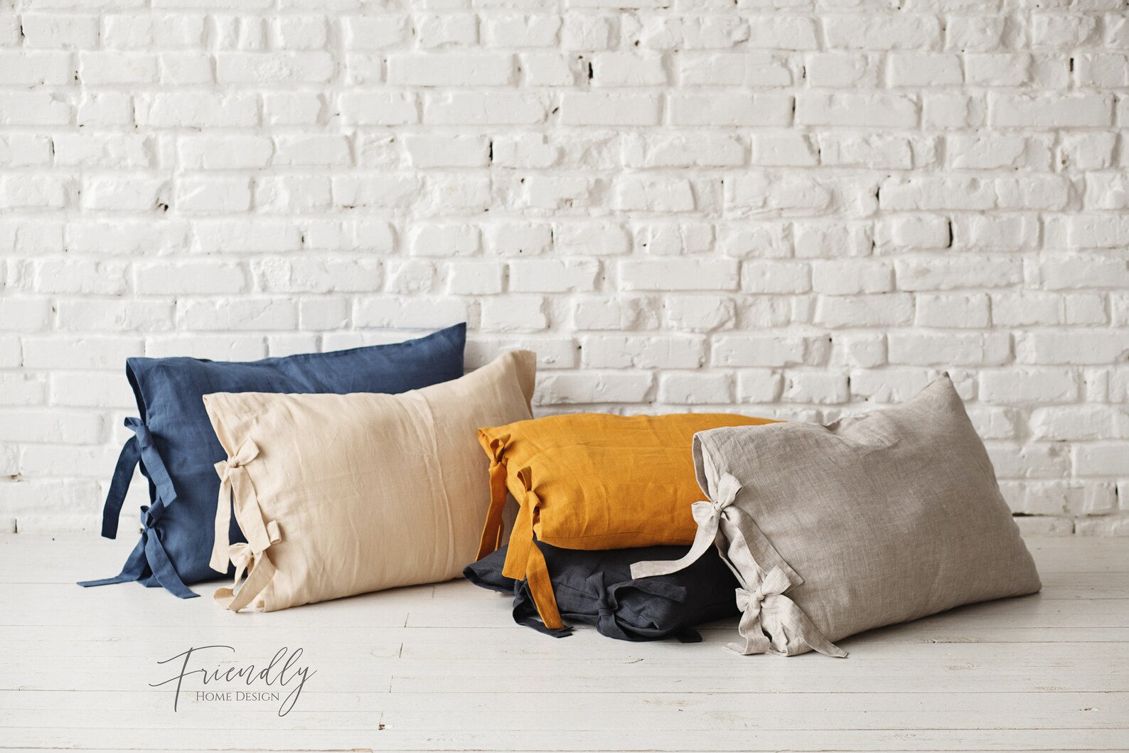 Mustard Linen Pillow Case Linen Pillowcase Body Pillow Etsy