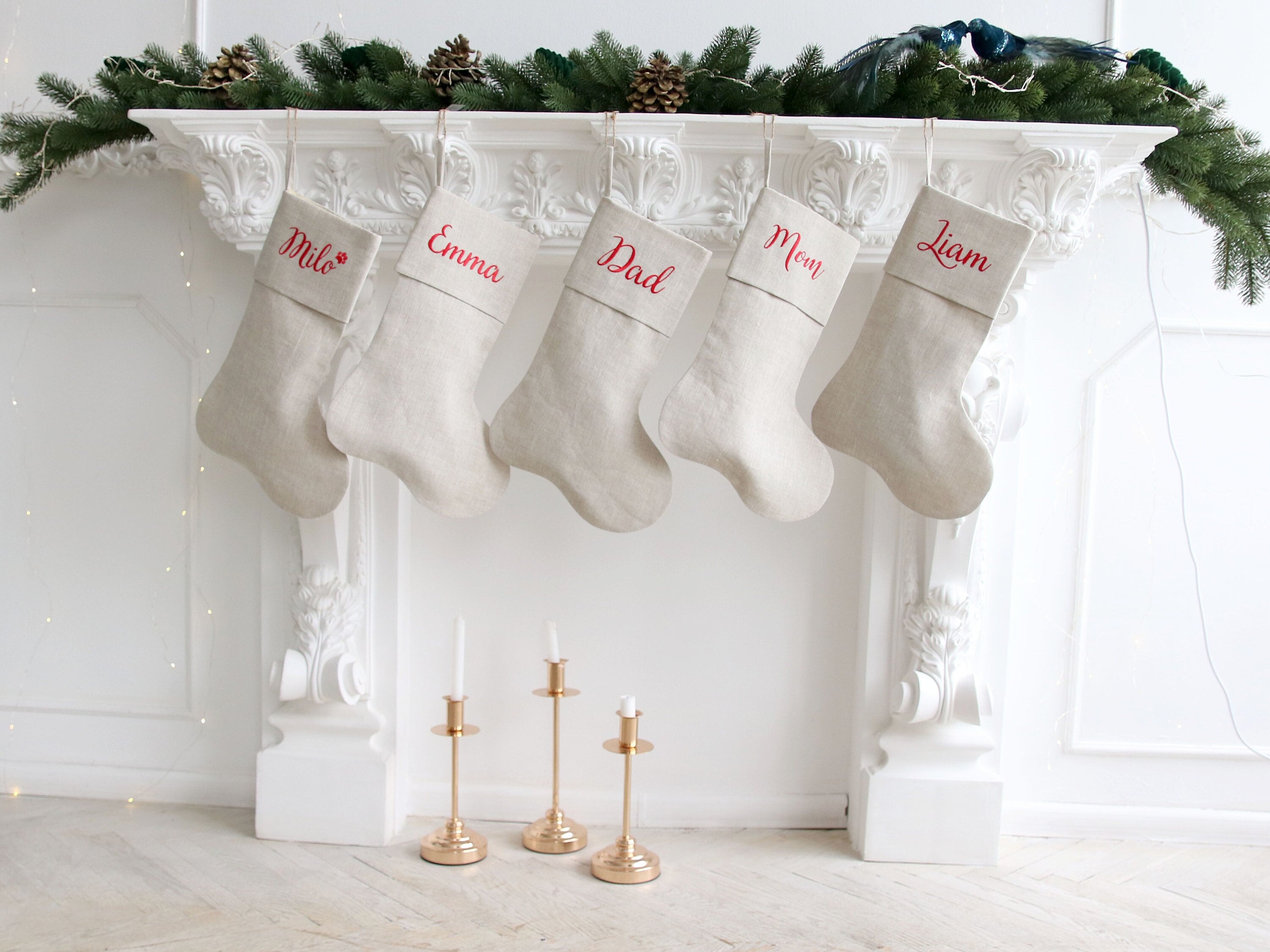 Minimalist christmas stockings Clearance
