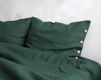 Green Pillow Sham Bone Earth Tones Cotton Sateen Flanged Pillow Sham by Spoonflower Swiss Cross On Green Background by erin/_/_kendal
