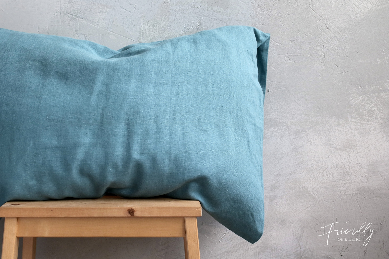 Green linen pillow case Emerald linen pillowcase green Etsy