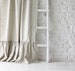 farmhouse curtains, linen ruffled curtain panel, Tab top linen curtain panel, ruffle curtain, Linen Shower Curtain, natural linen curtain 