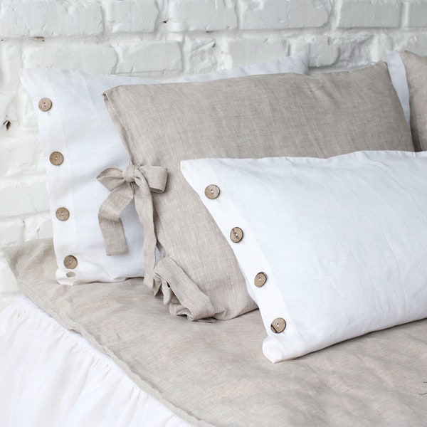 Pillow With Buttons Etsy