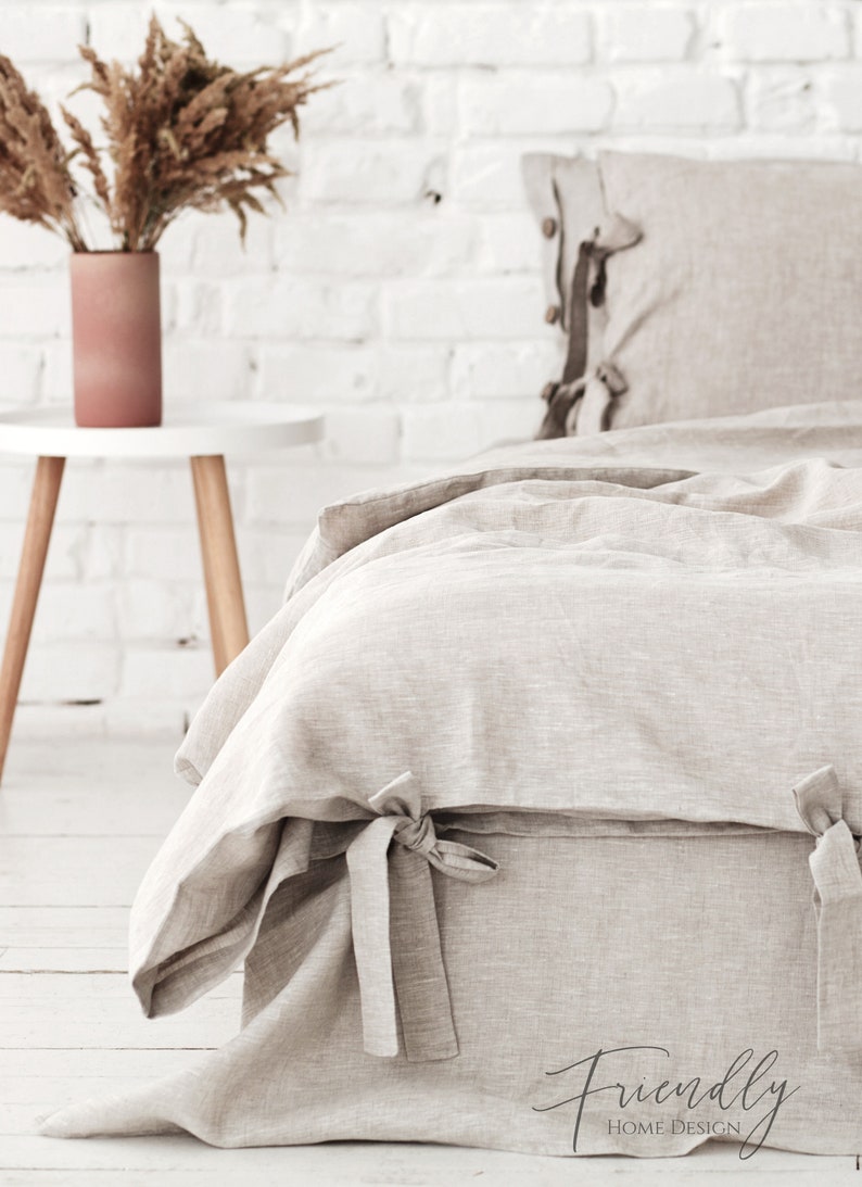 Linen Duvet Cover King Linen Duvet Cover Twin Linen Duvet Etsy