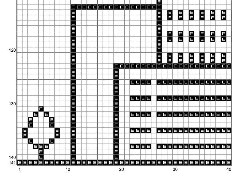 Cross Stitch Chicago Skyline | Cross Stitch Chicago Silhouette ...