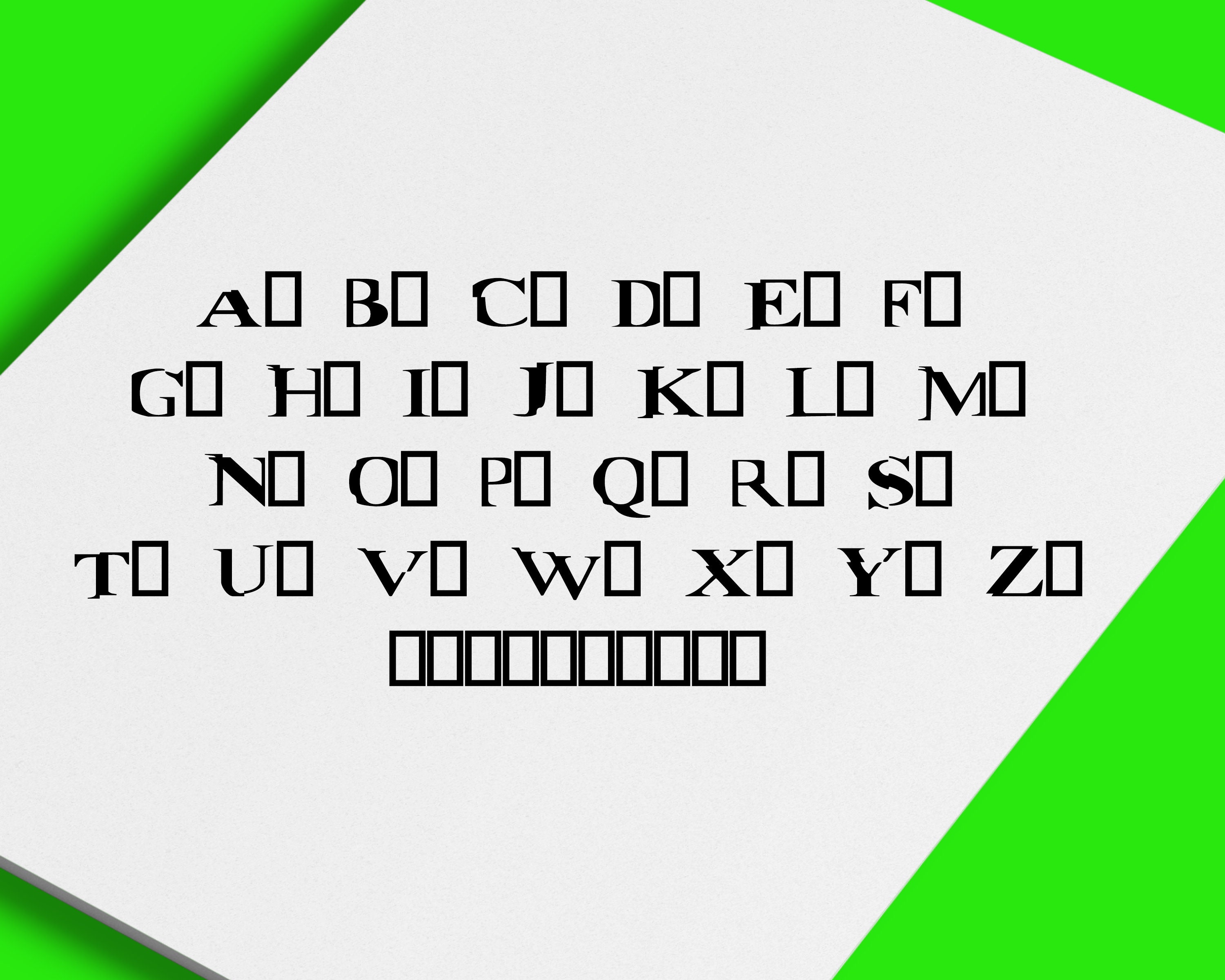 Matrix Alphabet Font the Matrix SVG Matrix Designs Matrix - Etsy