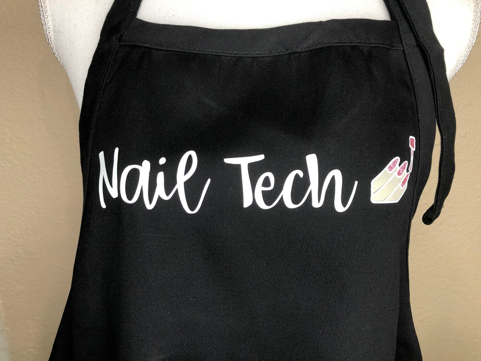 Nail Tech Apron Etsy