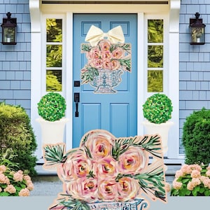 LARGE Ginger Jar Door Hanger