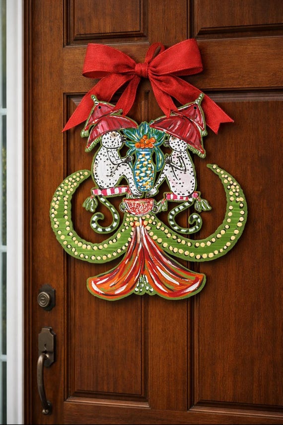 Monkey Business Door Hanger: UV Resistant PVC