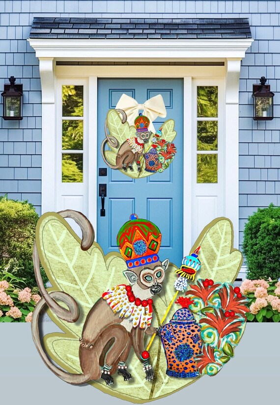 LARGE Door Hanger The Chintzy Chimp