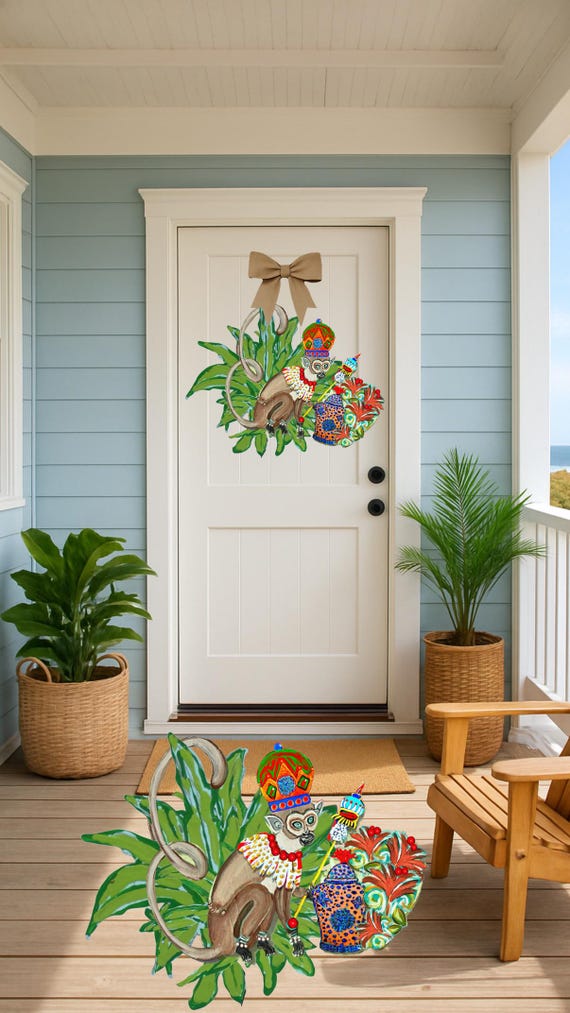 LARGE Door Hanger The Chintzy Chimp