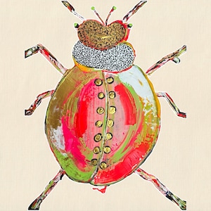 Set of (5) 8x8 Fine Art Beetle Gallery Wall Application Prints