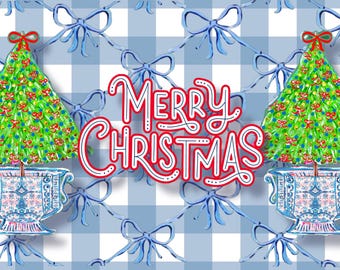 Christmas EXTRA LARGE 24x48 Outdoor Mat (three styles to choose from)