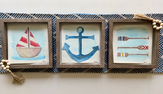 Set of Three Nautical Prints