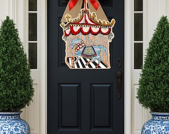 LARGE Door Hanger Derby Race Horse titled “Winner’s Circle”