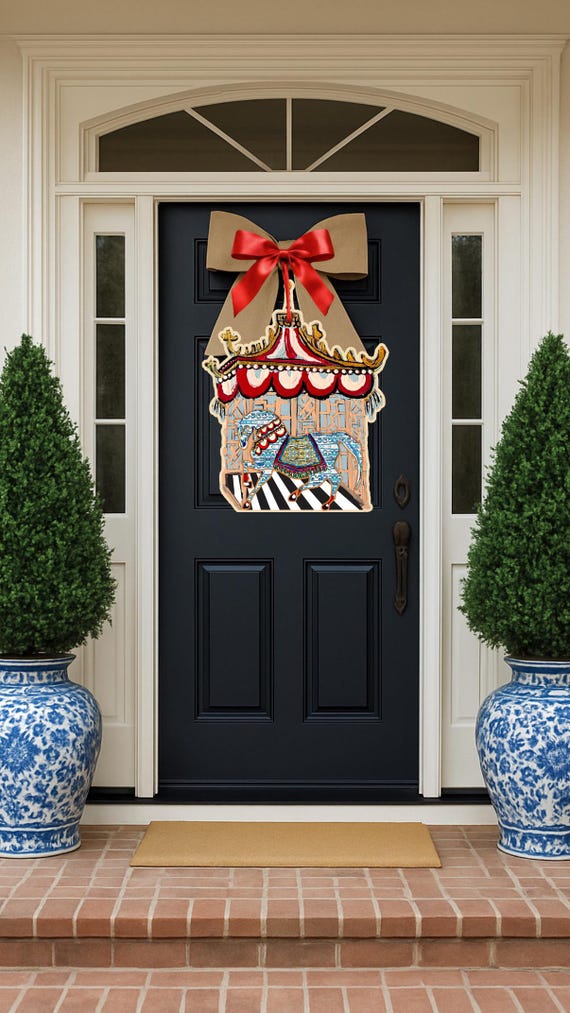 LARGE Door Hanger Derby Race Horse titled “Winner’s Circle”