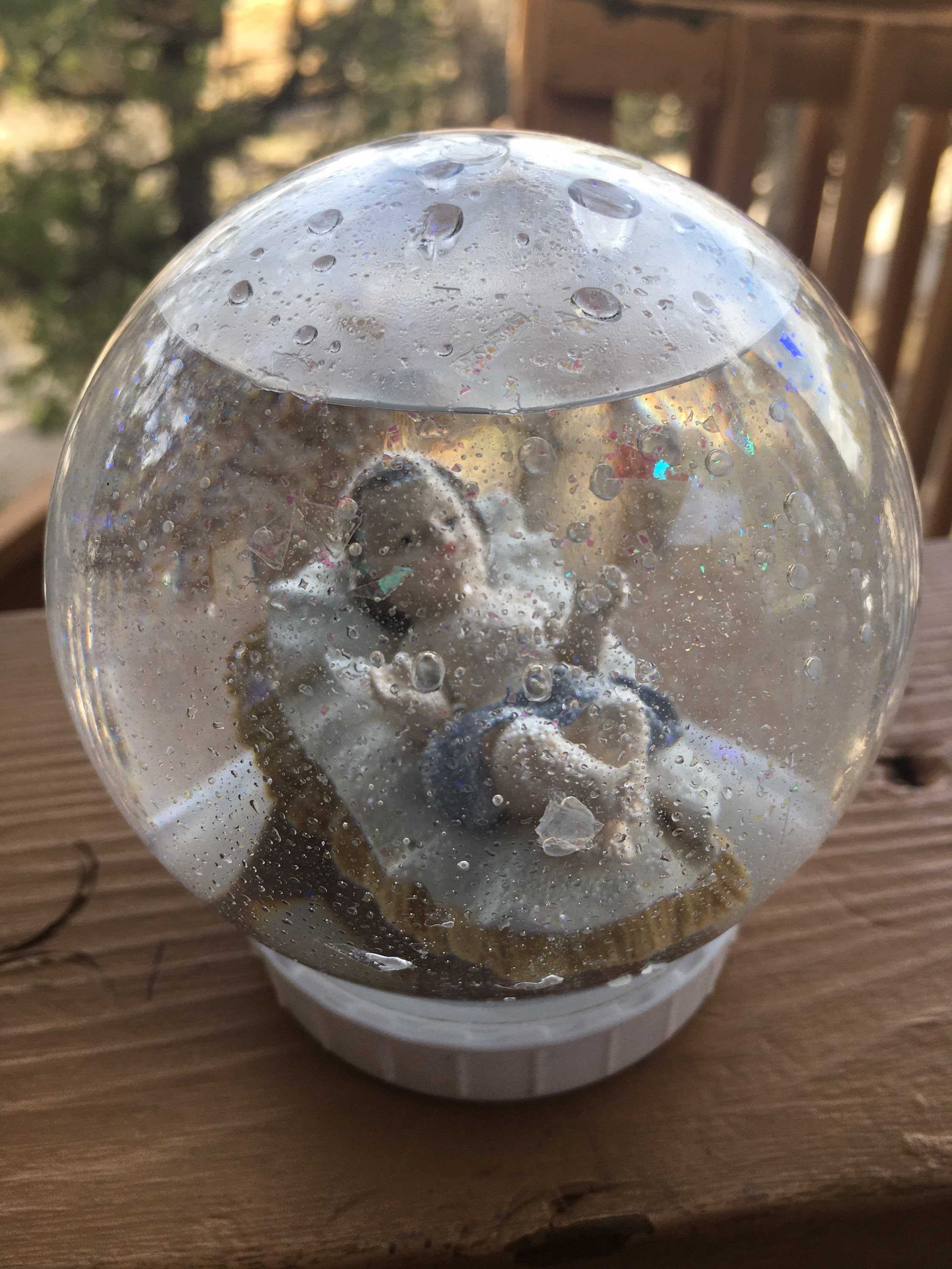 Novelty Baby Jesus Snow Globe Etsy