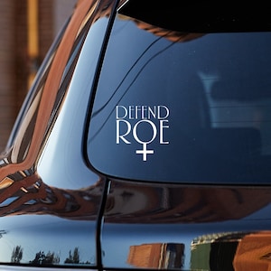 Roe v. Wade Die Cut Vinyl Decal