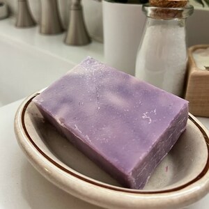 Cold Process Handcrafted Soap Lavender Lemongrass