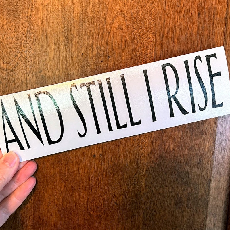 Still I Rise - Etsy