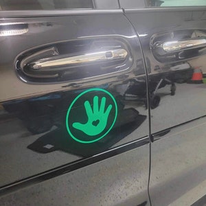 Safe Space Kids Hand for Cars Die Cut Vinyl Decal