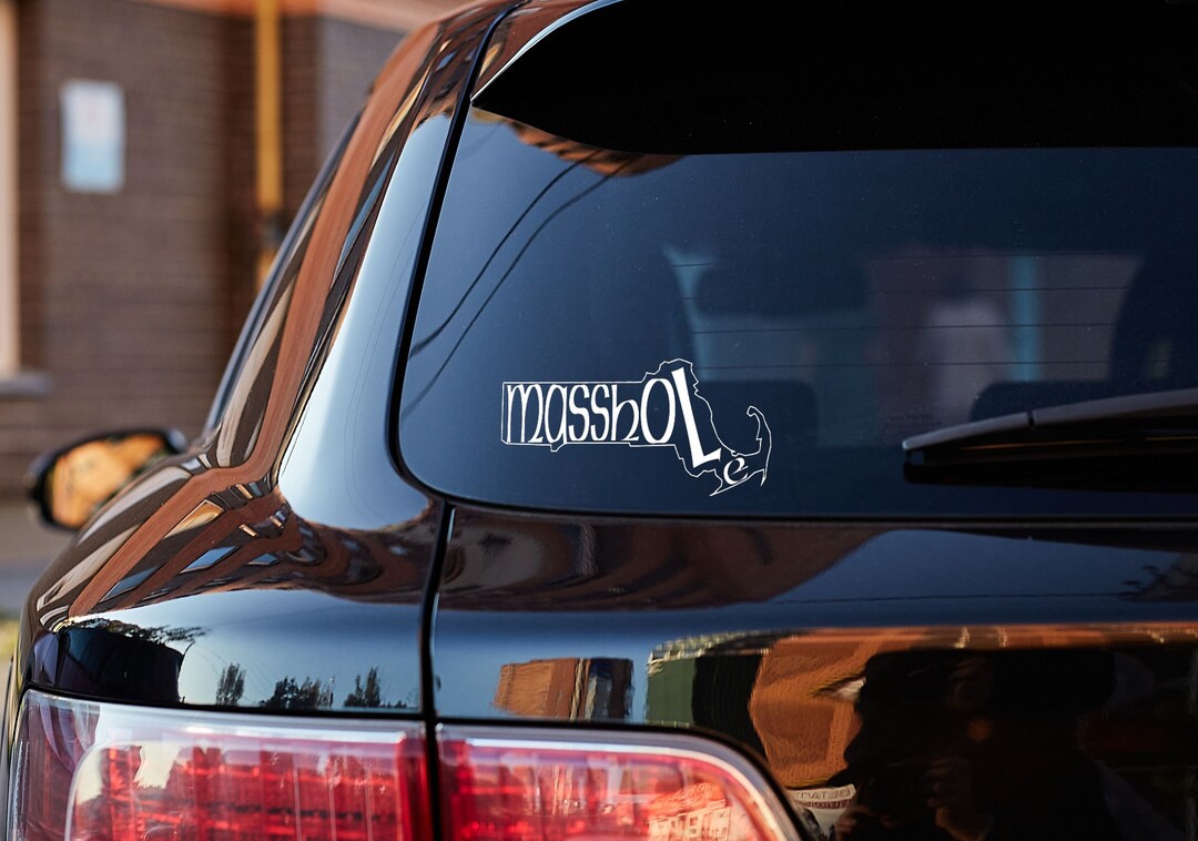 Masshole Die Cut Vinyl Decal - Etsy