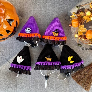 Halloween Knit Hat for Rabbit, Cat, Puppy, Small Pet