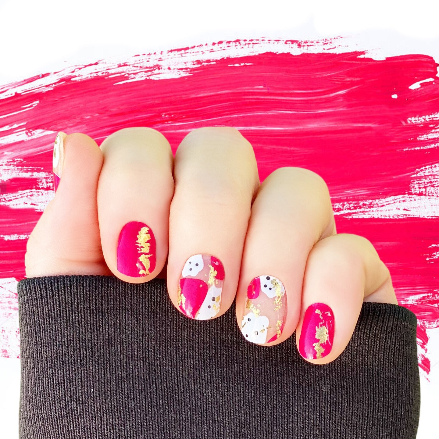 Iconic Nail wraps 100% Nail Polish Stickers Nail Strips