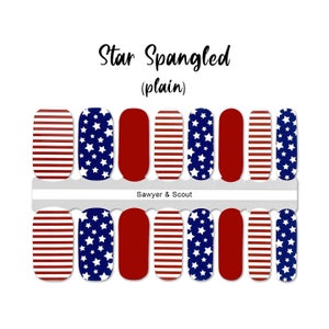 Star Spangled (plain) - Buy 1 Get Same 1 Free