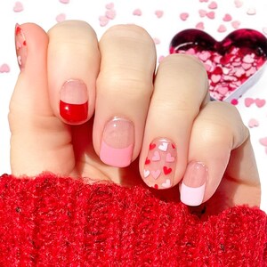 Heart Throb Nail Wraps 100% Nail Polish Stickers Nail Strips