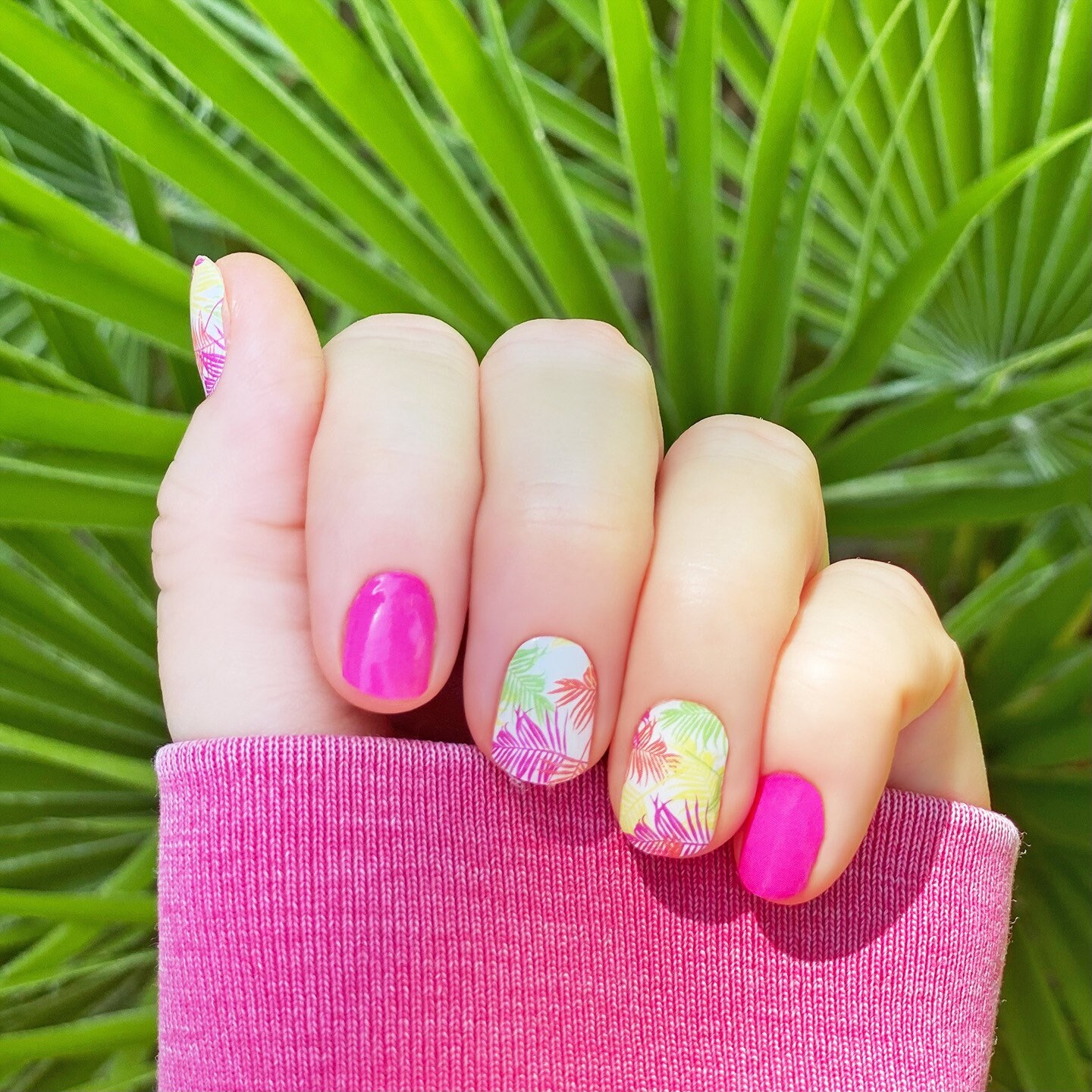Shake Your Palm Palms Nail Wraps 100% Nail Polish Stickers Nail Strips