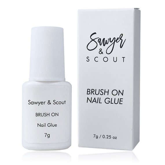 Kiss Brush-On Nail Glue, 0.18 oz