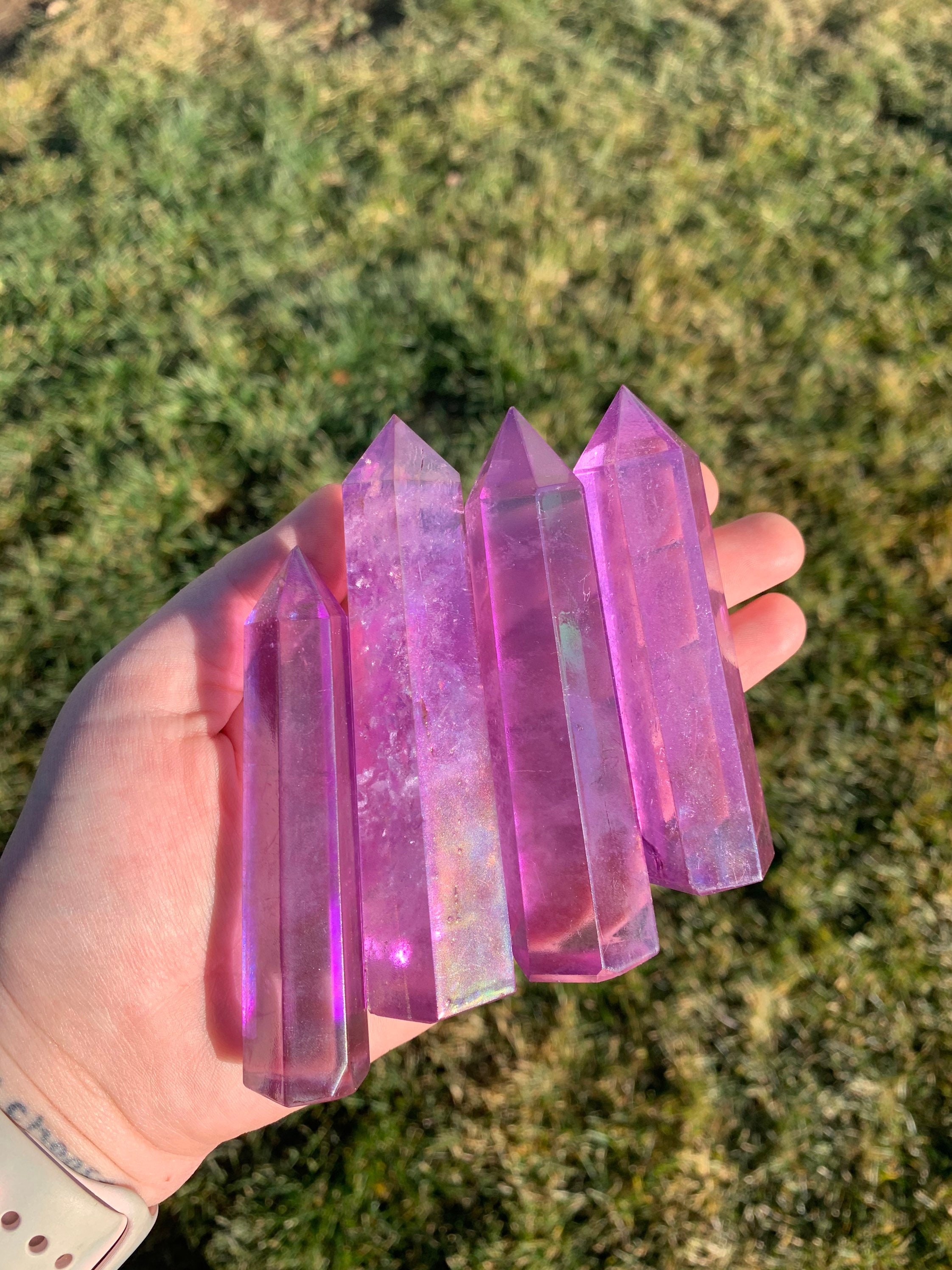 pink aura quartz tower pink aura quartz tower
