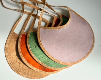 Cork bibs | Waterproof & Eco-friendly baby and toddler bibs - Baby boy/girl gift