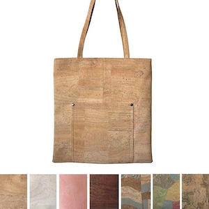 Bolsos de corcho con bolsillos - Bolso 100% vegano y ecológico