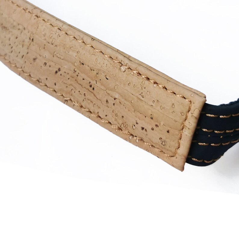 Cork Hobo Bag Blue Vegan Leather Slouchy/slouch Bag Etsy UK