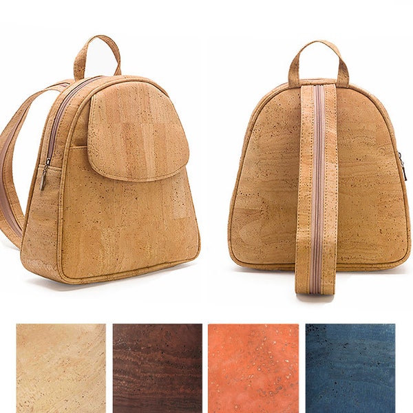 Backpack purse | Vegan cork shoulder bag for women - Convertible UK