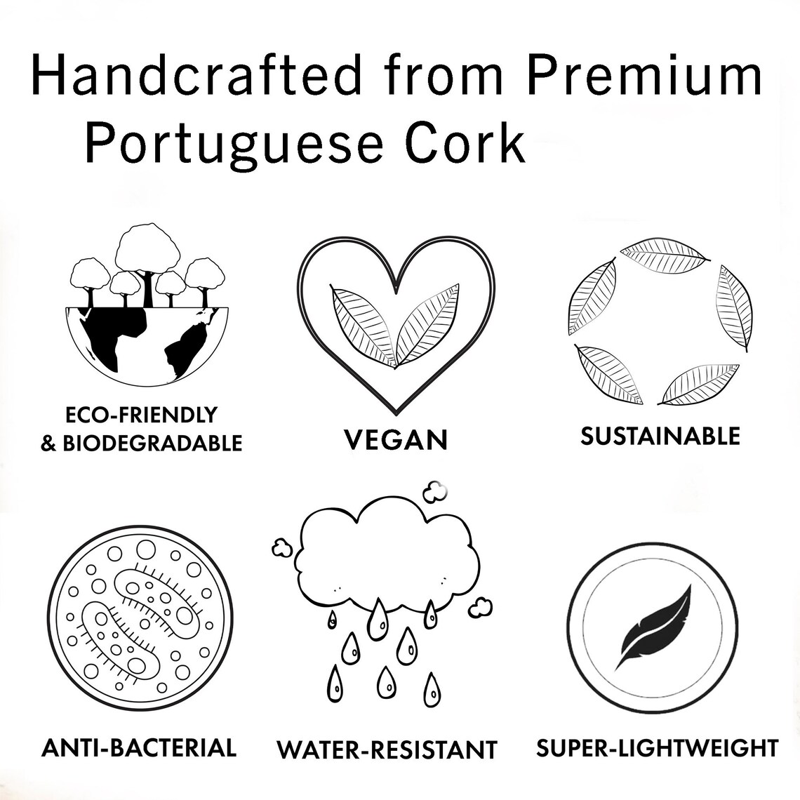 Cork Coasters and Placemats / Eco Friendly Hexagonal Table Etsy