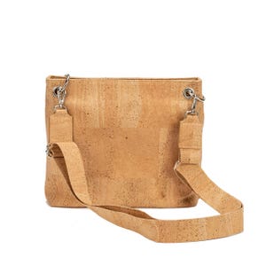 Classic cork bag / Vegan shoulder or cross body bag - Vegan & Eco-friendly