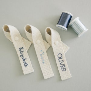 Personalized Name Tag, Ribbon Type, Custom Key Chain, Bag Name Tag, Bag ...