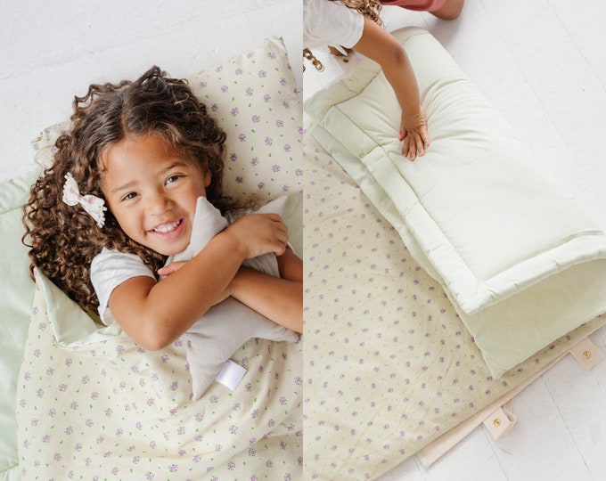 Preschool Nap Mat With Pillow Custom Cotton Nap Mat Etsy