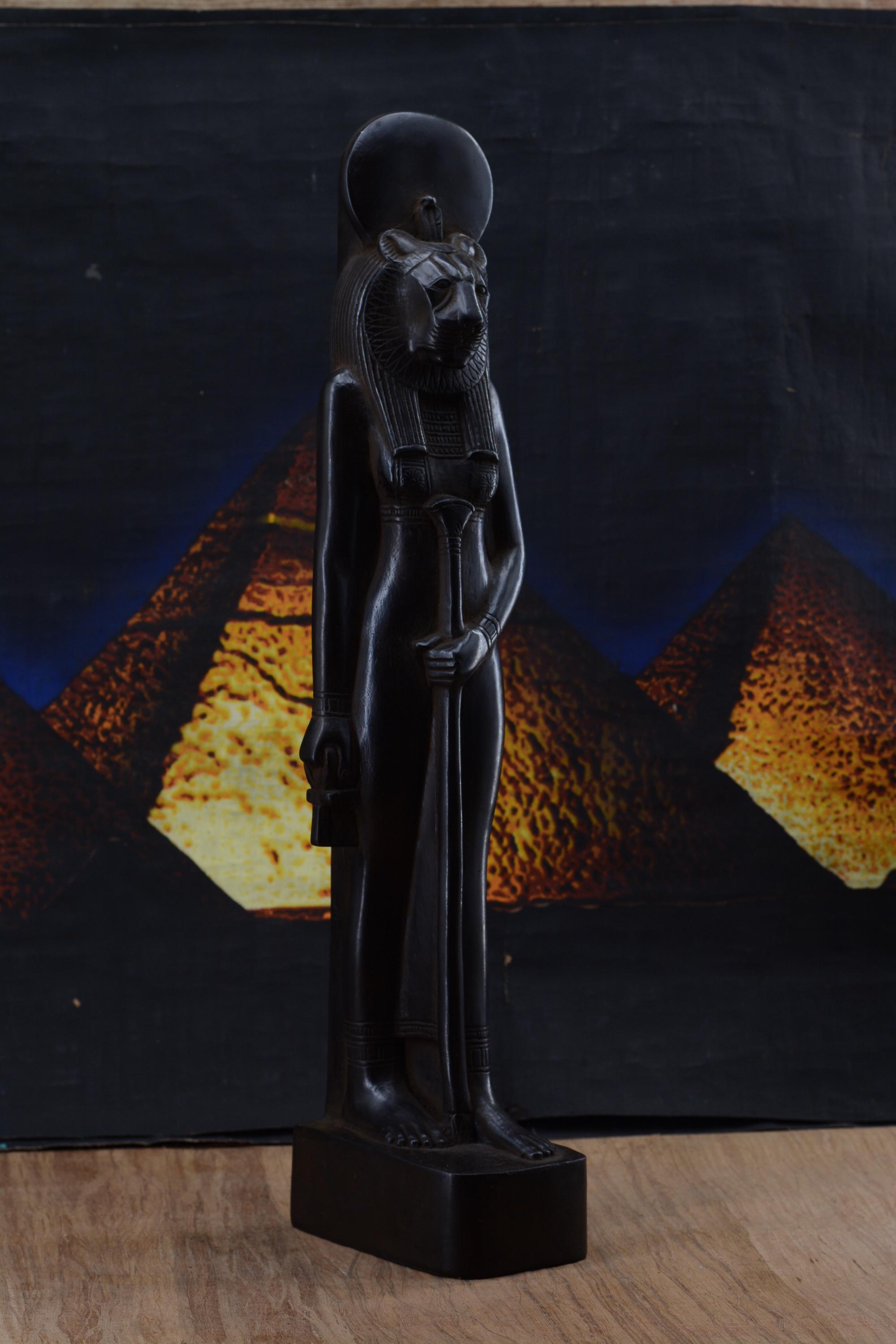 Sekhmet Statue Egyptian Goddess of War & Healing, Divine Energy ...