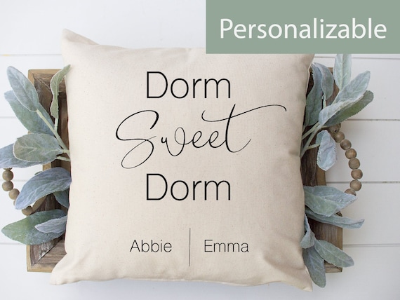Dorm sweet dorm pillow sales