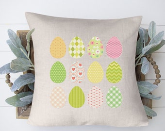 Easter Egg Throw Pillow | Perfect Gift For Easter | Spring Throw Pillow