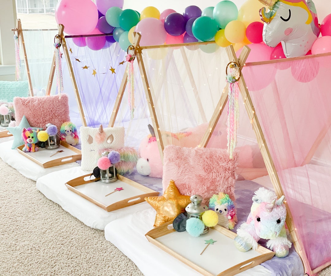 Slumber Party Tents, Sleepover Tents, Teepee Tents for Kids, FREE Fairy  Lights 