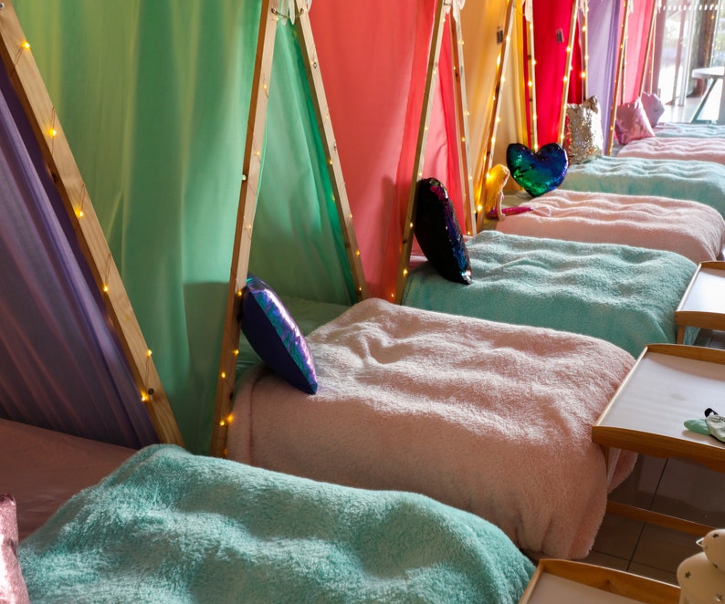 Slumber Party Tents Sleepover Party Rentals Sleepover Party Etsy