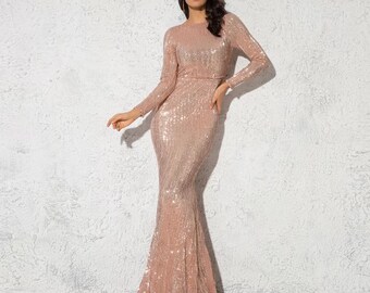 modest evening dress