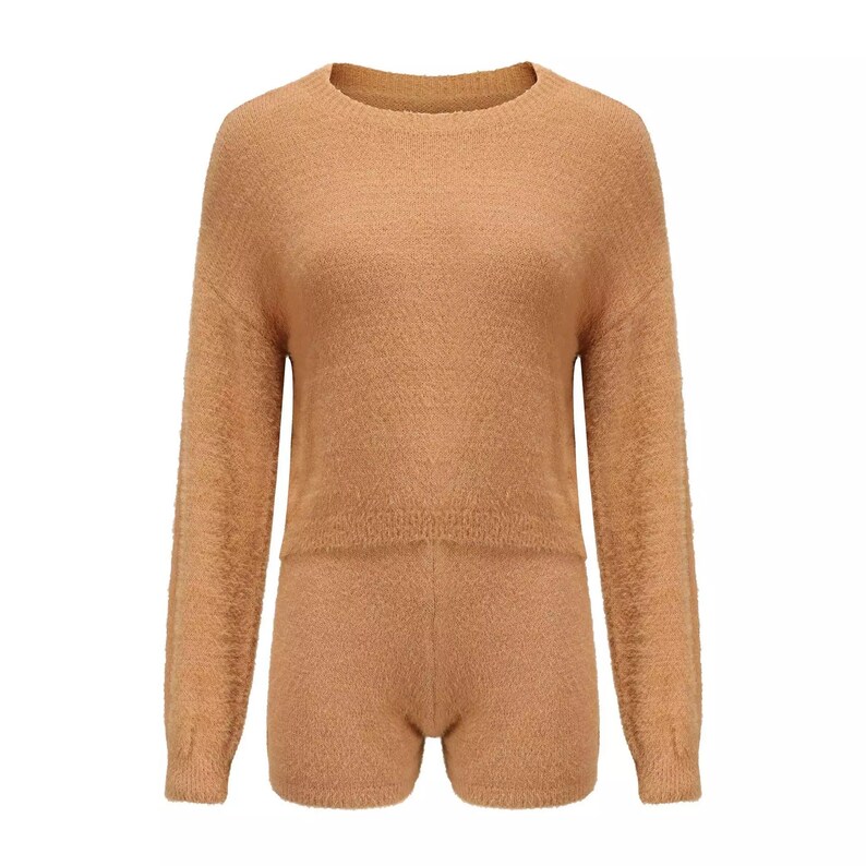 fluffy loungewear set