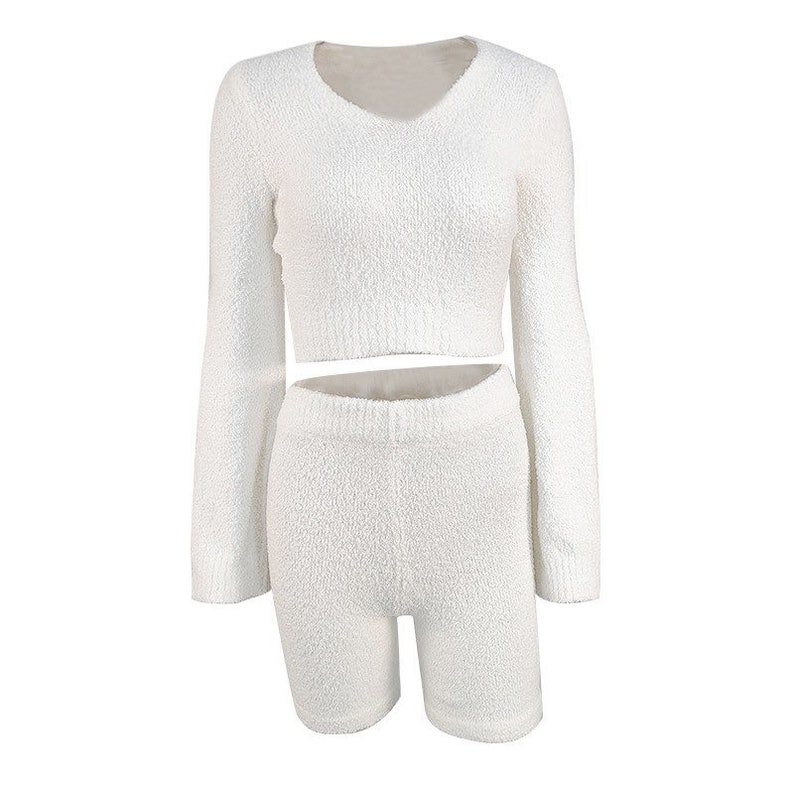 fluffy loungewear set