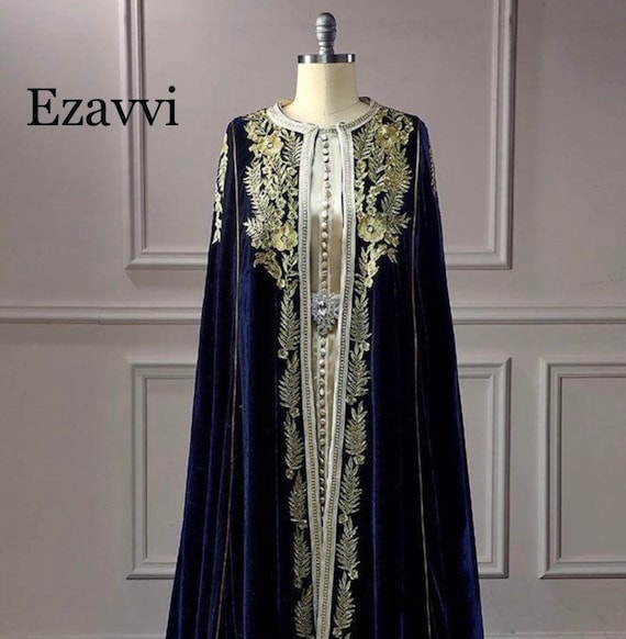 velour caftan