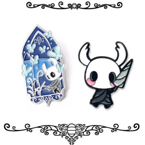 Hollow Knight Enamel Pin Grimmchild Etsy